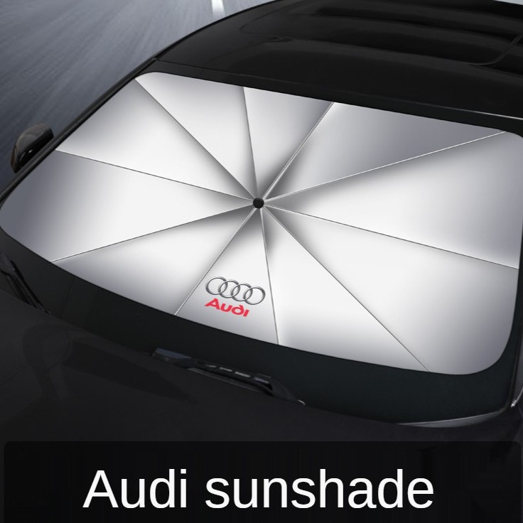 Sun Visor Kaca Depan Mobil Audi A3 / A4 / A6 / Q3 / Q4 / Q5 / TT