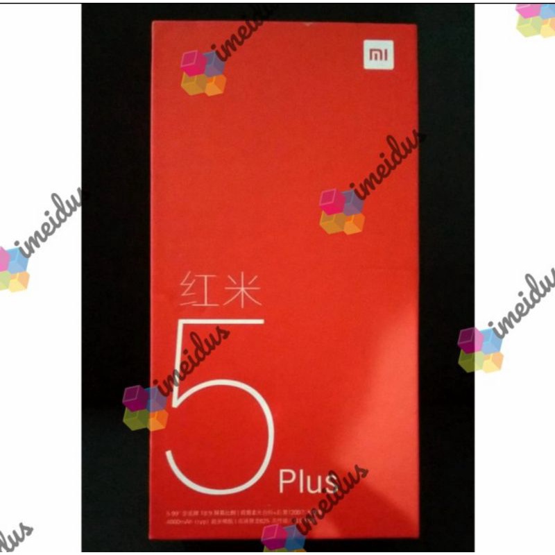 

Dus Box Kotak Xiaomi Redmi 5 Plus