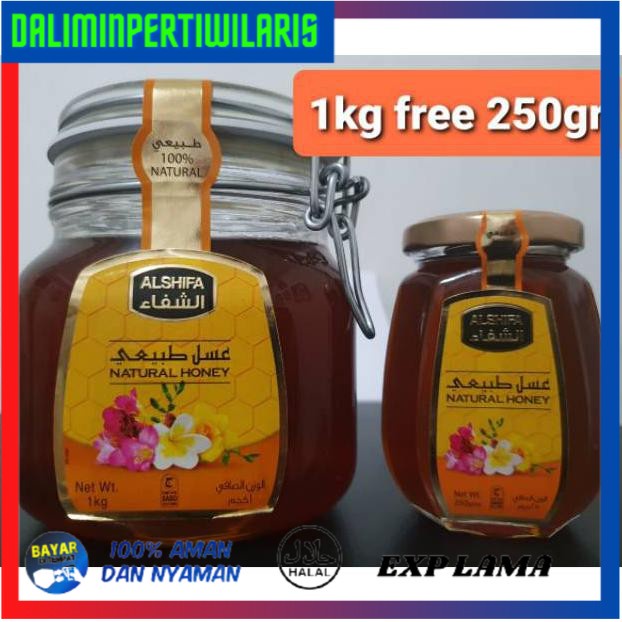 

( BISA COD ) Madu alshifa 1kg promo bonus 250gr EKSLUSIF [Kode 1|Kode 2|Kode 3|Kode 4|Kode 5|Kode