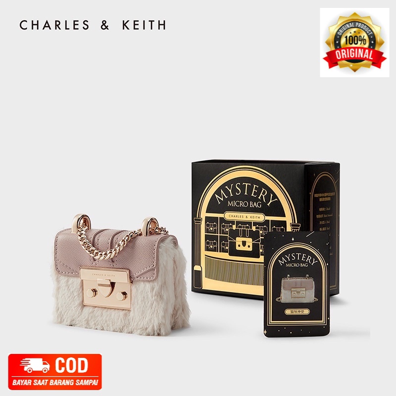 BAG CK MICRO METAL PUSHLOCK