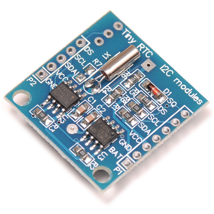 Tiny DS1307 AT24C32 Real Time Clock RTC DS 1307 Module I2C Modul Waktu