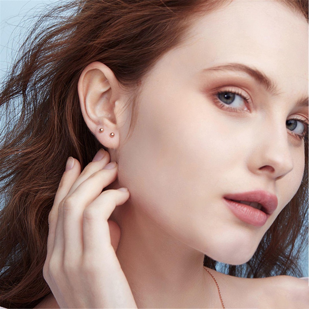 Lily Ear Studs Fashion Wanita Perhiasan Tulang Kuku