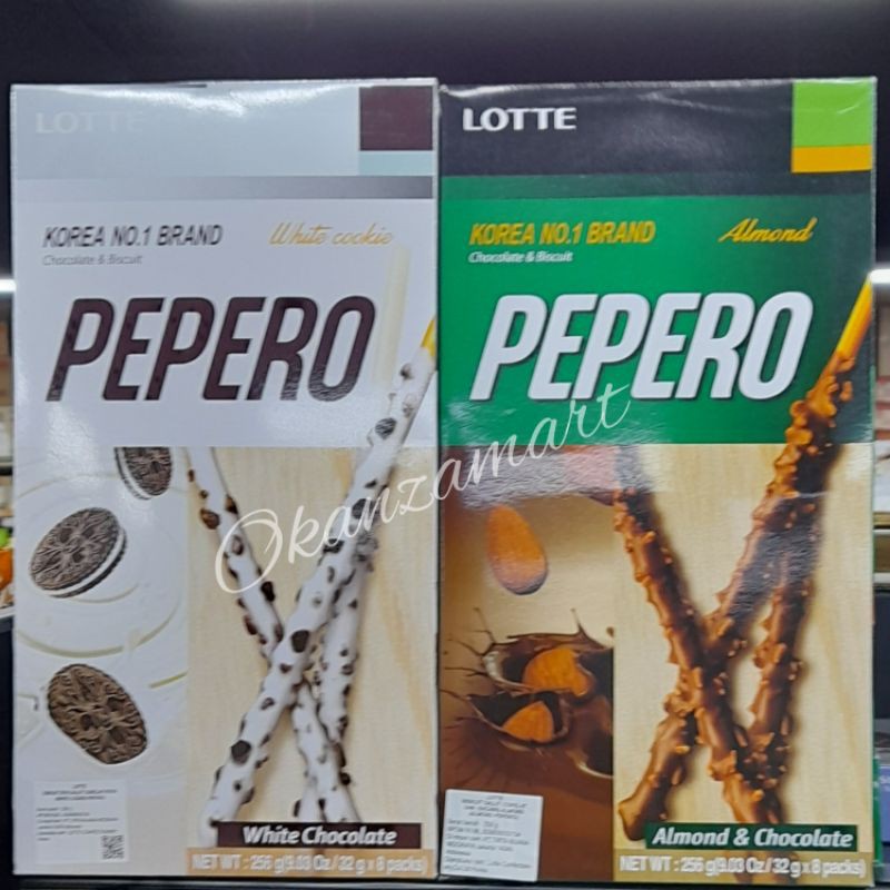 

Lotte Pepero Choco & Biscuit Dua Varian 256gr