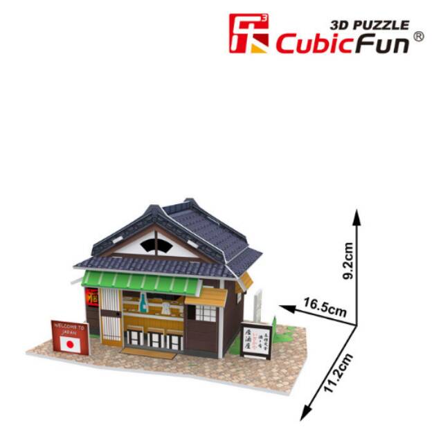 Cubic Fun 3D puzzle - Japan Izakaya pub