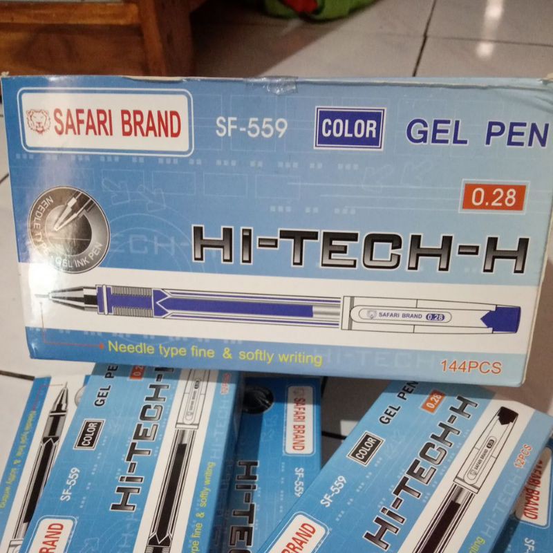 

promo 1gross bolpen HI-TECH-H safari