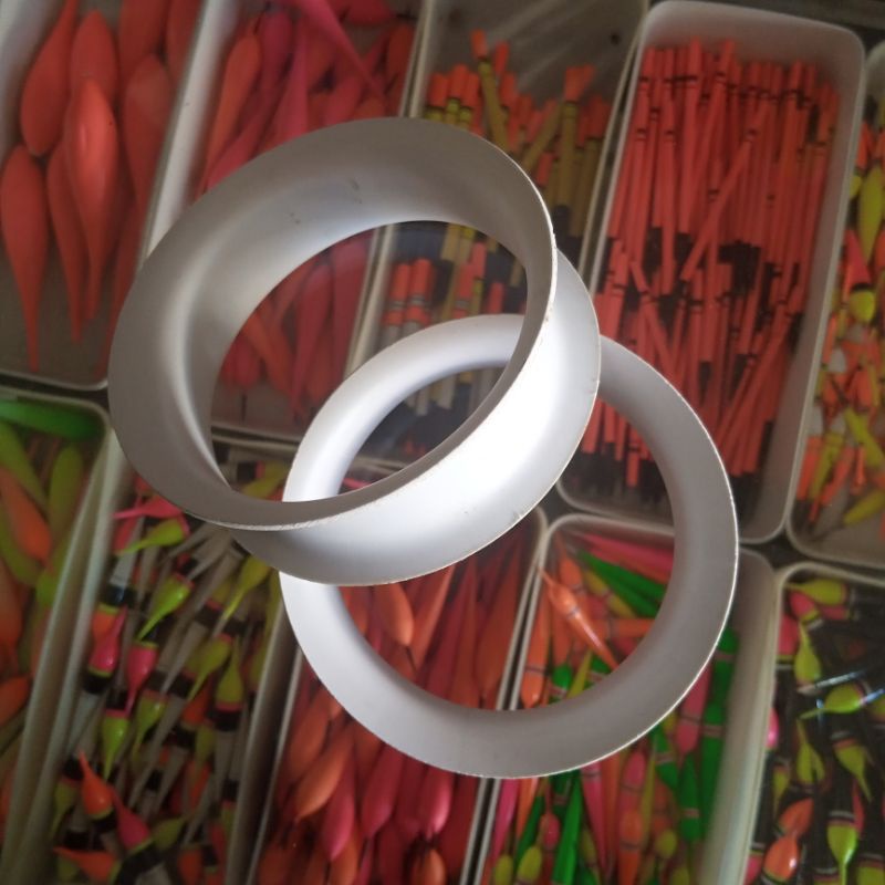 Golak PVC 2.5 inchi , golak paralon 2.5 inchi - gulungan senar 2.5 inchi- 3 inchi juga ada