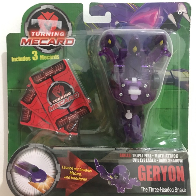 Turning mecard mecanimals geryon