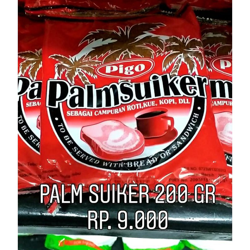 

palm suiker pigo