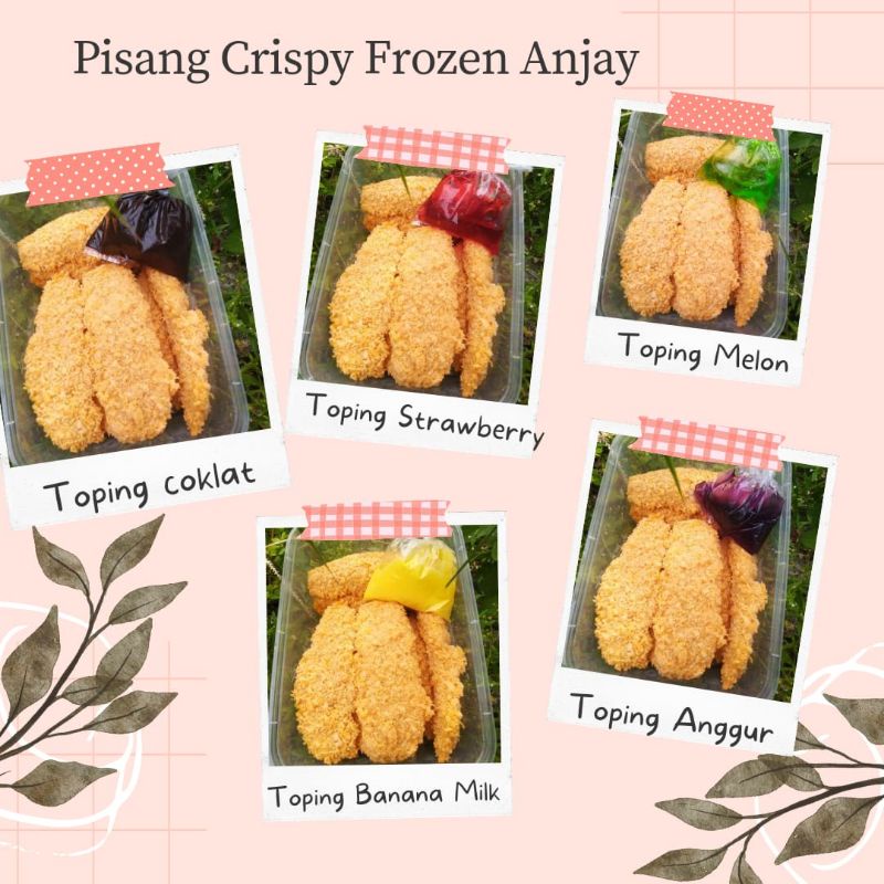 

Frozen Food Pisang Crispy Anjay
