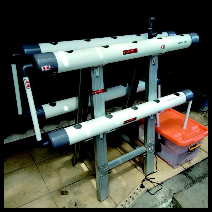 PAKET HIDROPONIK NFT 20 LUBANG PEMULA LENGKAP PASTI PANEN