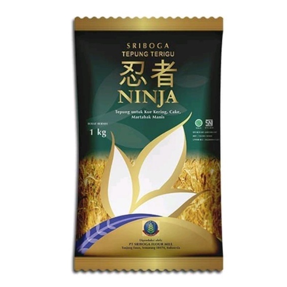 

Tepung Terigu Sriboga Ninja 1 Kg