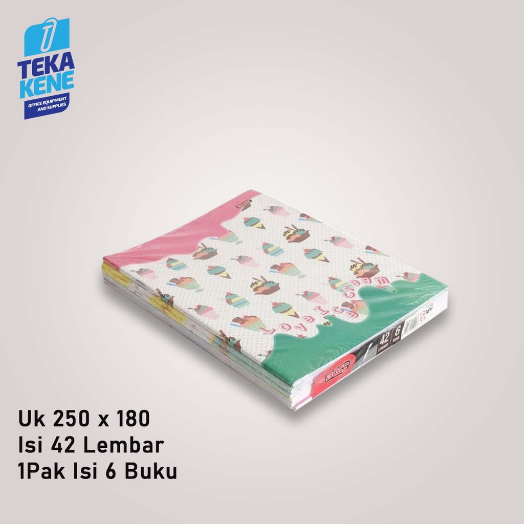 

Buku Tulis Bigboss 42 Lembar