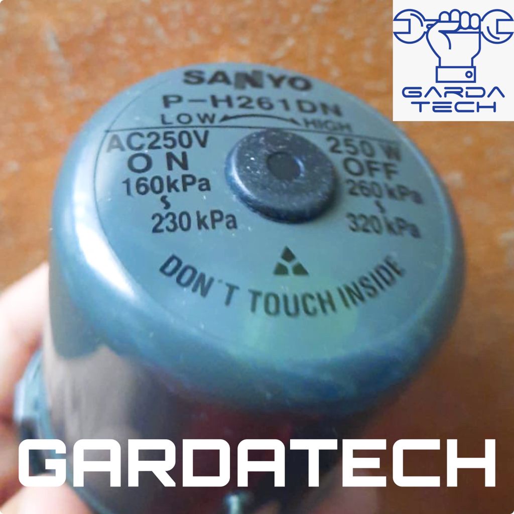Pressure Switch Automatis Pompa Air Sanyo PH 258 / 260 / 261 Asli JAPAN