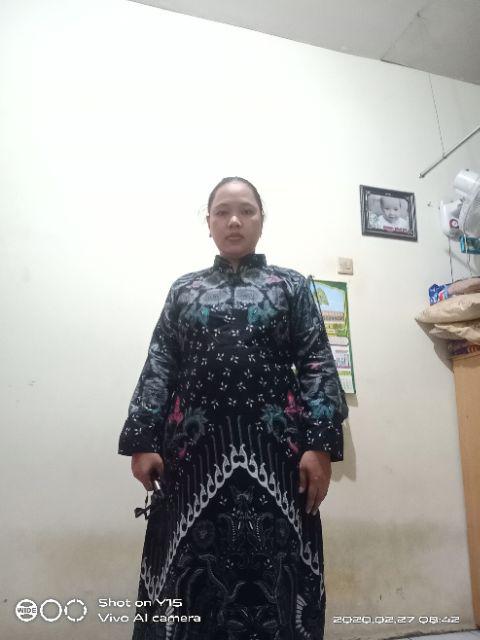 Maura Couple - Sania Ruffle Batik Couple Ori Ndoro Jowi Dnt Garansi Termurah
