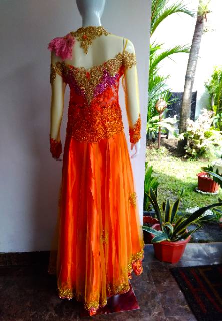 Kebaya manten payet bordir