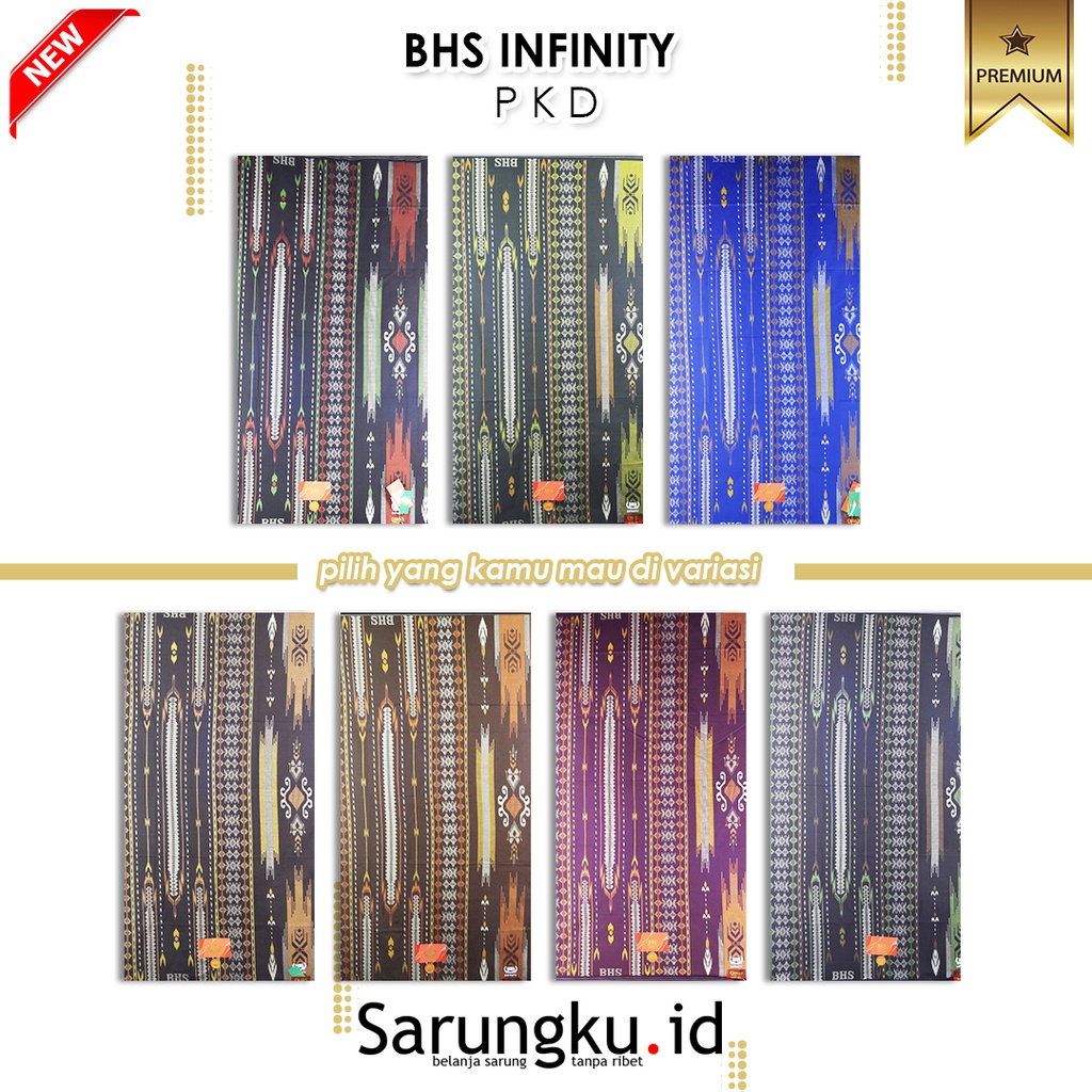 SARUNG BHS INFINITY MOTIF PKD