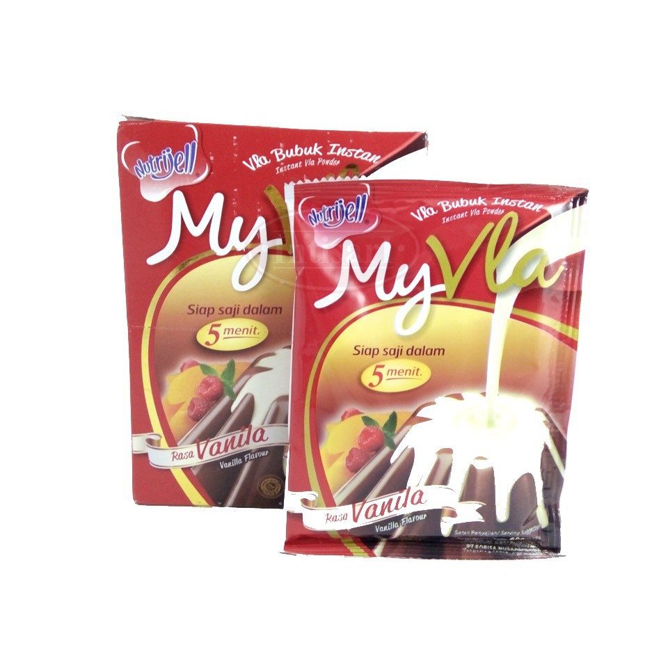 

Nutrijell My Vla Topping Puding - 60gr