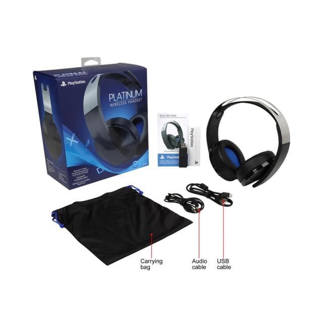 sony ps4 wireless platinum headset