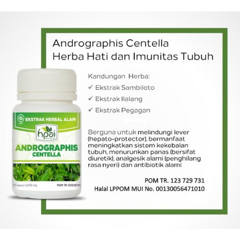

Andrografic Centella
