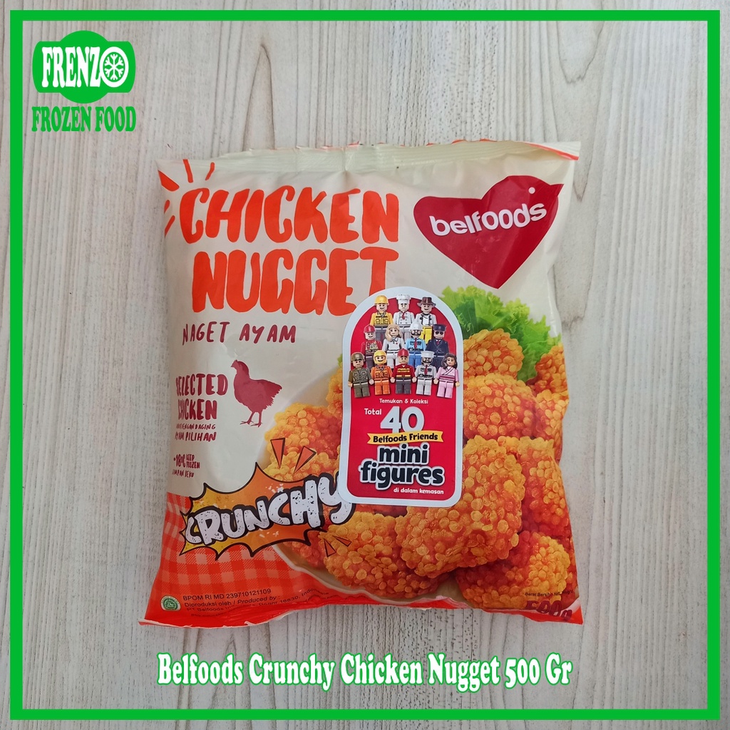 

Belfoods Chruncy Chicken Nugget 500 Gr