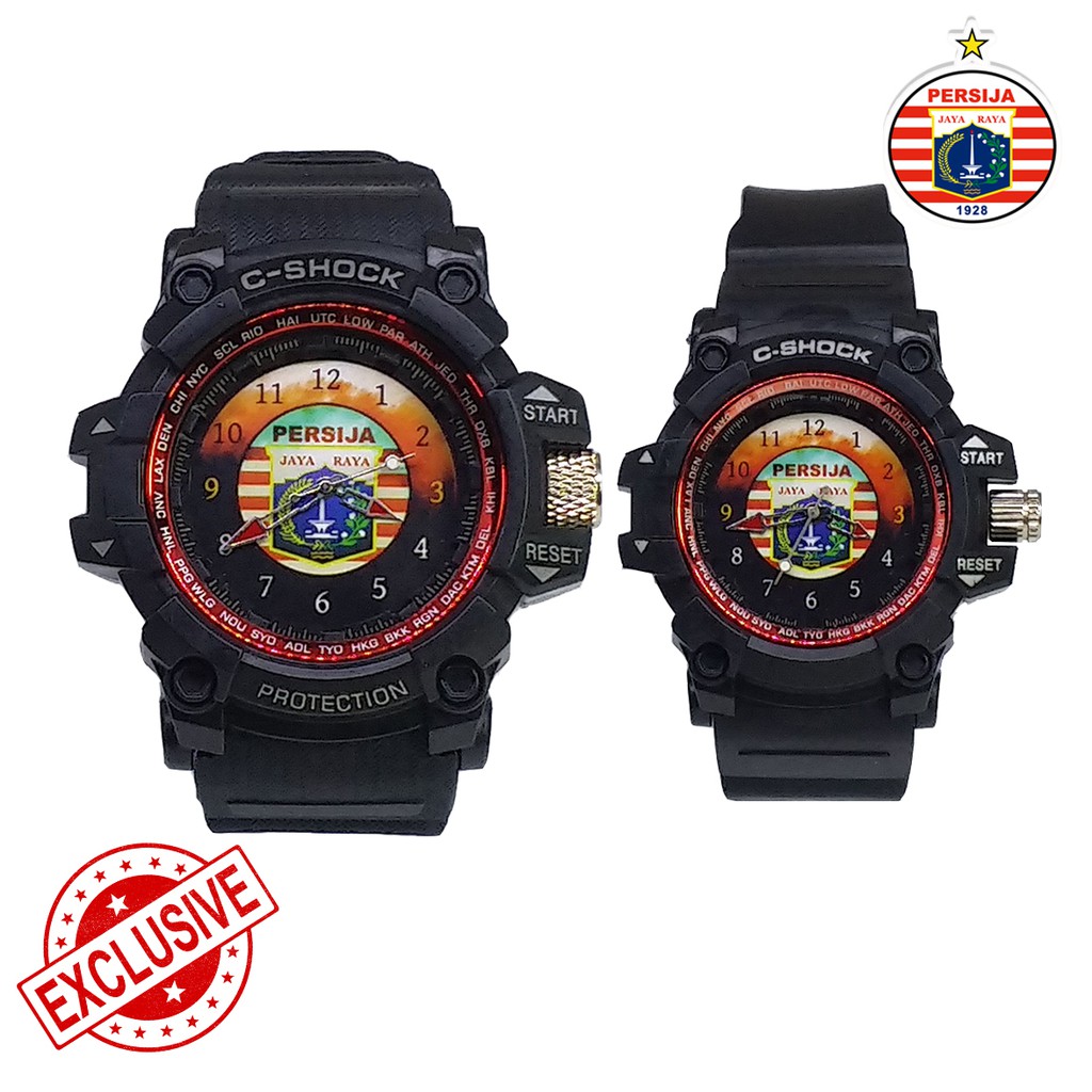 Jam Persija Motif Api Couple Jak Mania &amp; Jak Angel Outdoor