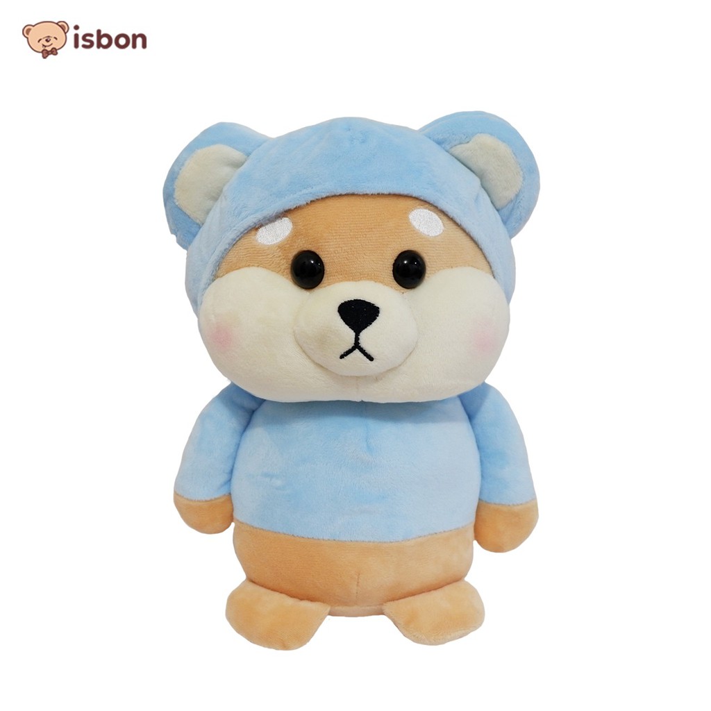 ISTANA BONEKA Anjing Shiba Dengan Baju Hoodie yang Menggemaskan dan Cocok Untuk Kado Ulang Tahun Anak