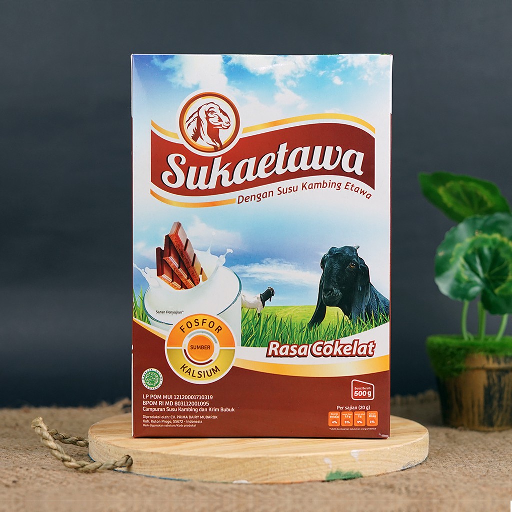 

SUKAETAWA SUSU KAMBING ETAWA BUBUK SUKA ETAWA RASA COKLAT | 500 GRAM