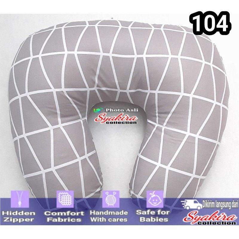 Bantal Menyusui Nursing Pillows Bantal + Sarung Risleting