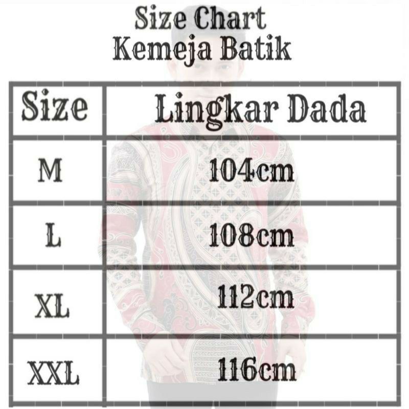 Abian Kemeja Batik Pria Anyar Reguler Modern Baju Batik Pria Soloan Lengan Panjang Pendek