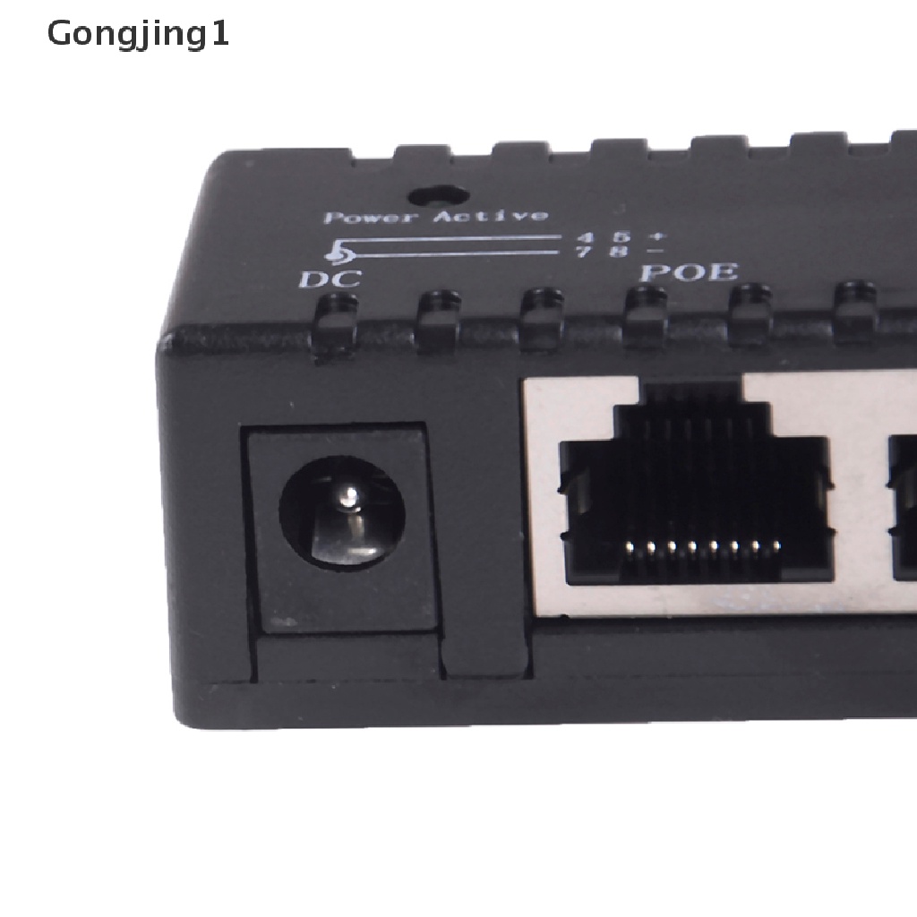 Gongjing1 Injektor Poe Pasif 12v - 48v Untuk Kamera Ip Voip