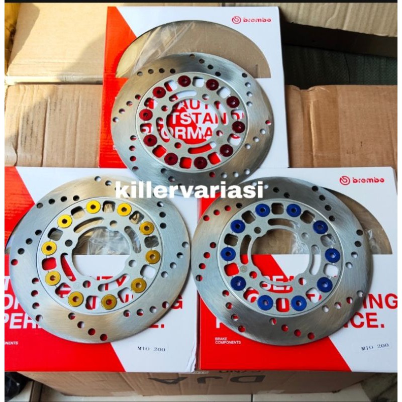 PIRINGAN CAKRAM DEPAN STANDAR 200 MM MIO MIO SOUL XEON LAMA DLL 4 LUBANG