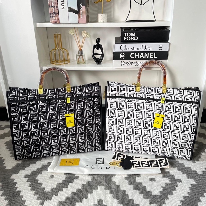 fendi sunshine blacknwhite original