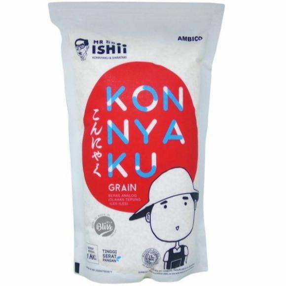 

Promo Awal tahun Mr. Ishii Beras Konyaku 1 KG / Shirataki Rice Promo Awal tahun