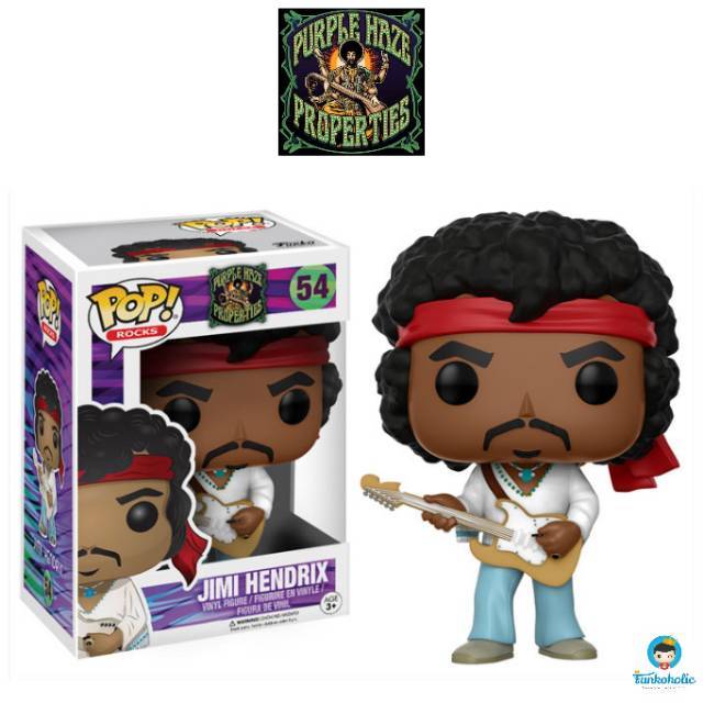 Funko POP Rocks Jimi Hendrix - Jimi Hendrix (Woodstock) #54