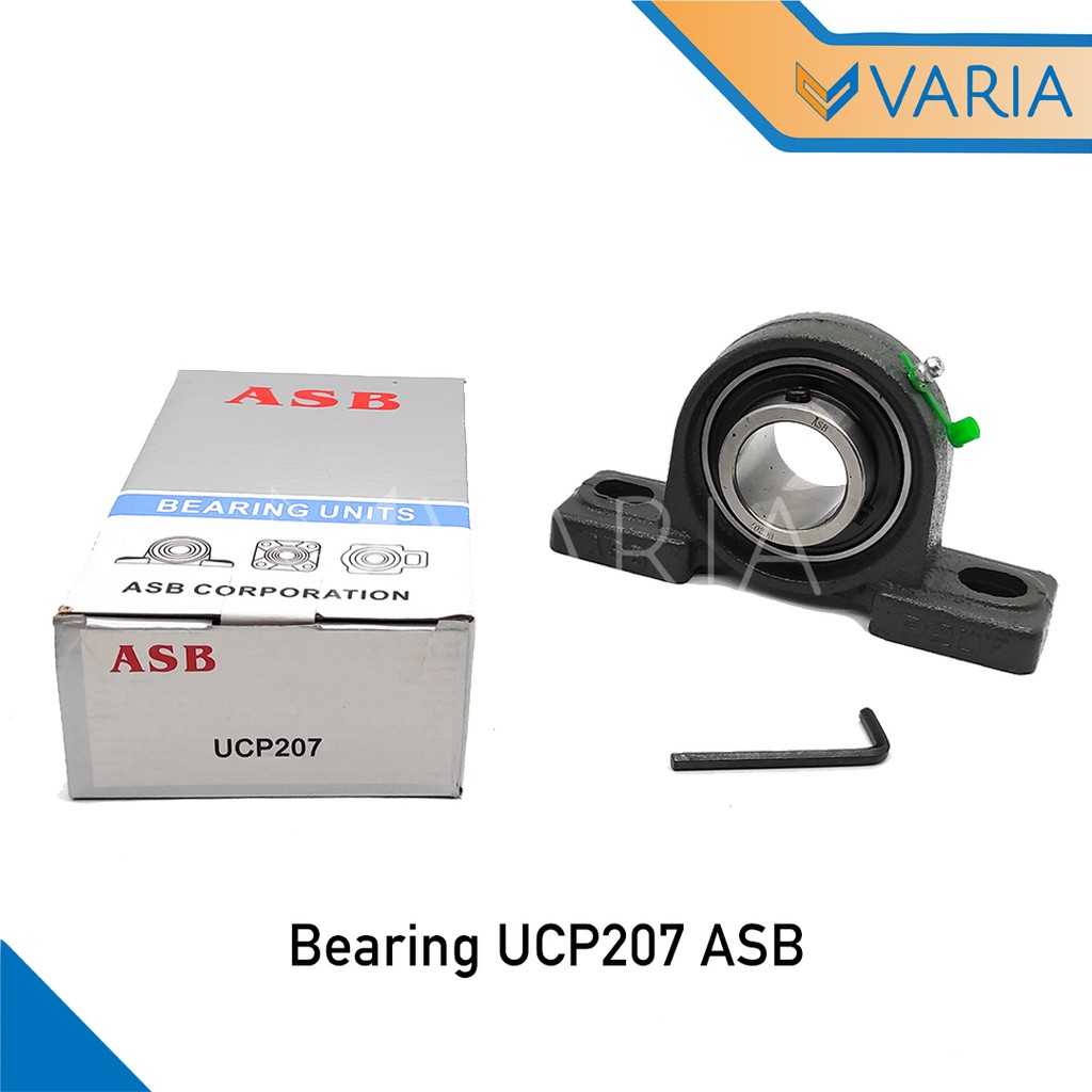 Bearing / Laher Pillow Block Duduk UCP 207 As 35 mm ASB