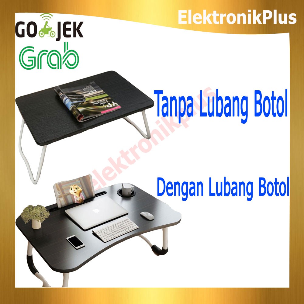 Meja Laptop Belajar Gambar Lipat Portable Desk