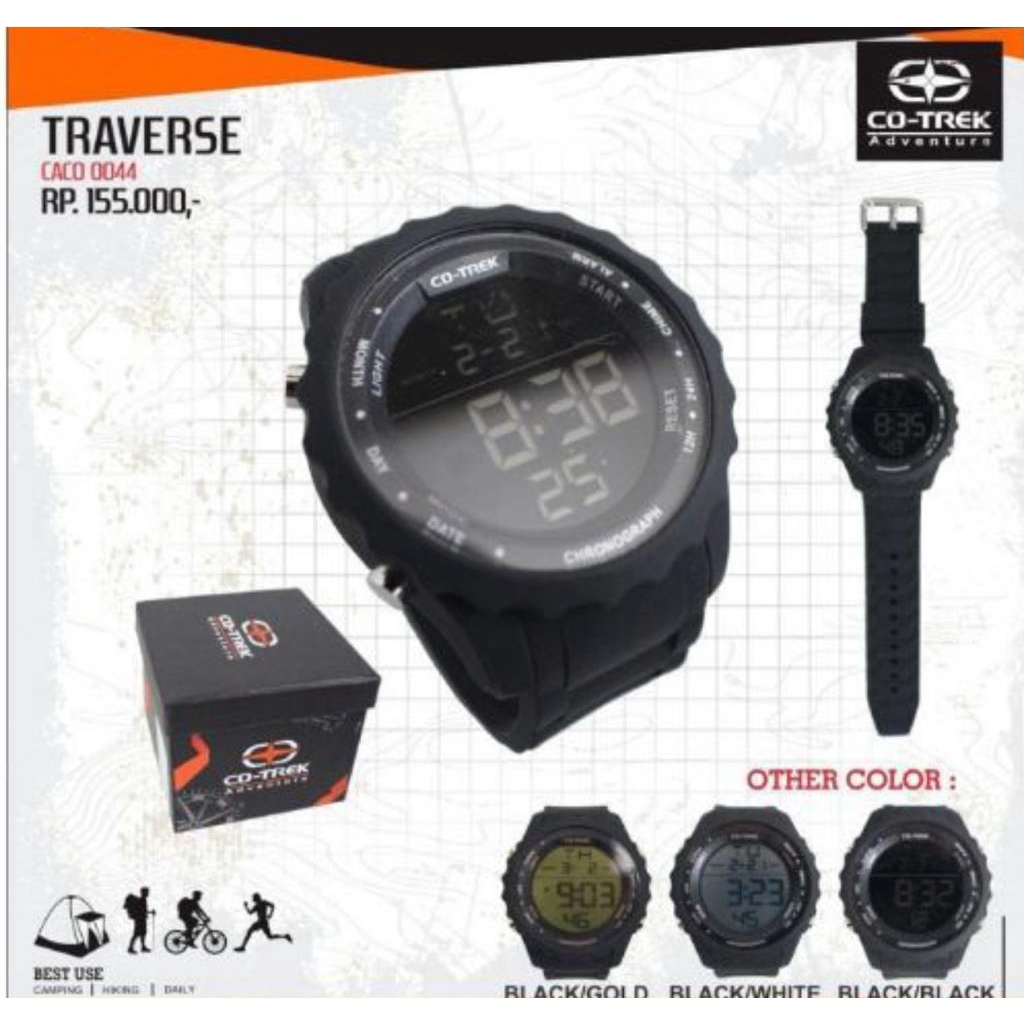 Jam Tangan Sporty Co-trek Traverse - Jam Tangan Cotrek Traverse