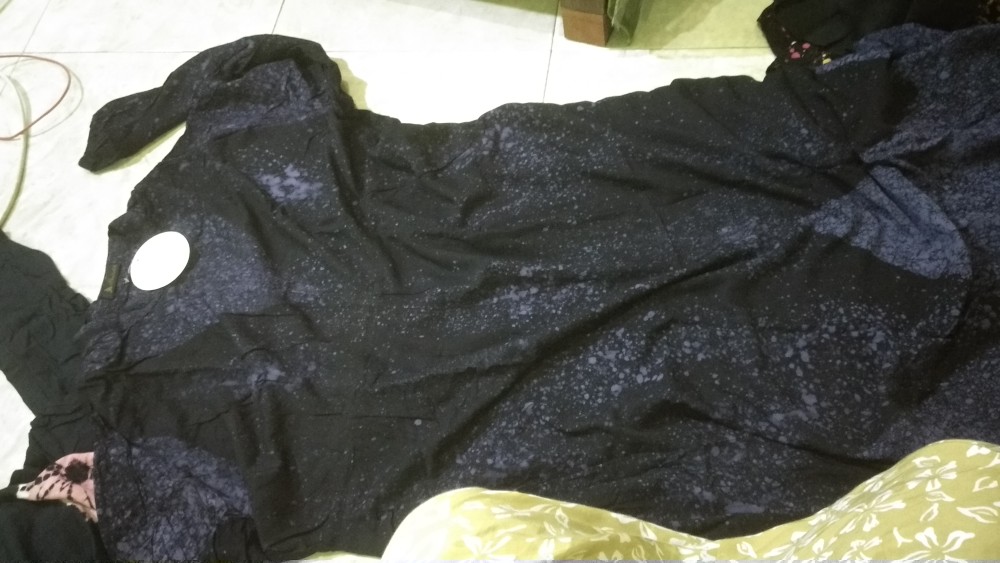 Tw48 Gamis Batik Twill Premium Motif Abstrak