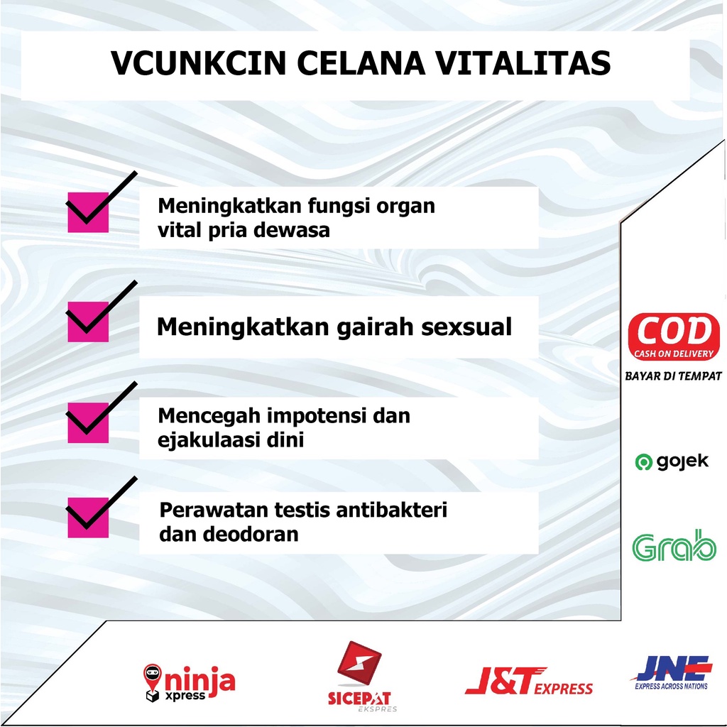 Celana Dalam Vitalitas Pria Dewasa Terapi Kesuburan Keperkasaan Vcun Kcin Magnet Kesehatan Original VSK2