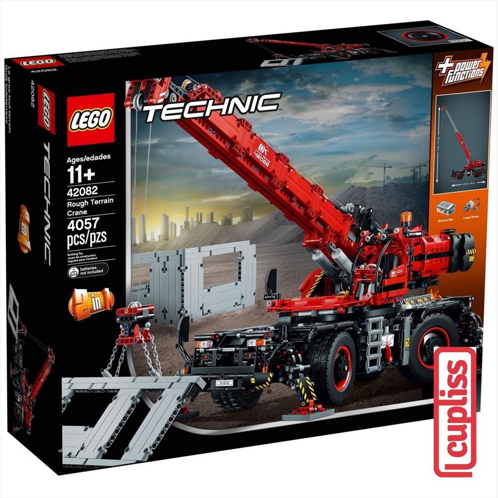 LEGO Technic 42082 Rough Terrain Crane 