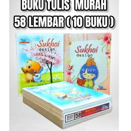 

CUCI GUDANG BUKU TULIS MURAH 58 LEMBAR ( Dapat 10 BUKU) ☣ 887