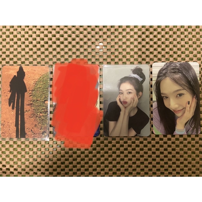 [ready stock] pc photocard red velvet tprv rv festival day 2 irene bayangan cepol joy queendom girls