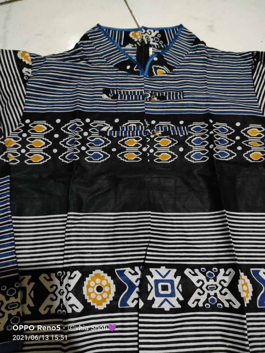 Atasan Dress Batik Wanita Motif Tenun Dsc05500