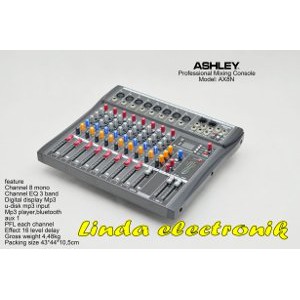 Promo Mixer Audio ashley ax8n 8channel Original product Ashley Berkualitas