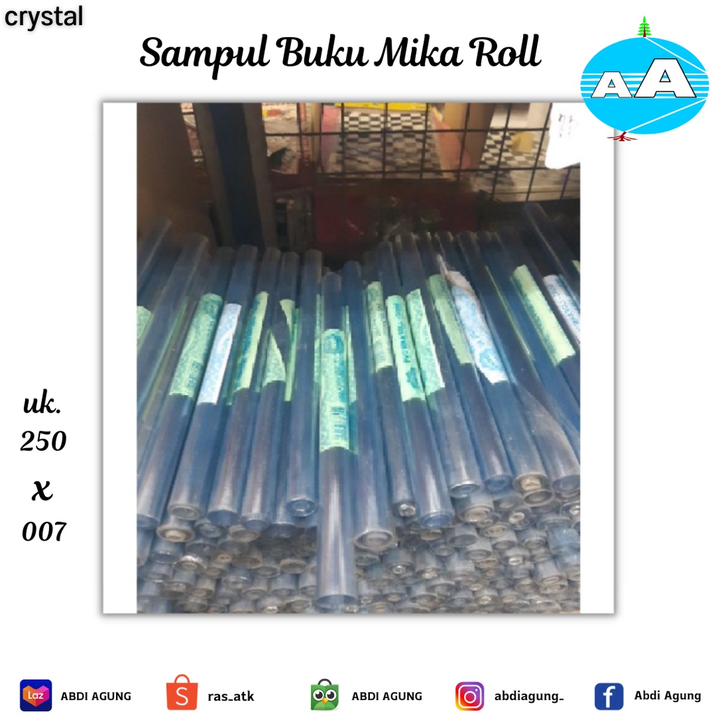 

Sampul Buku Mika Roll Crystal Uk. 250 X 007