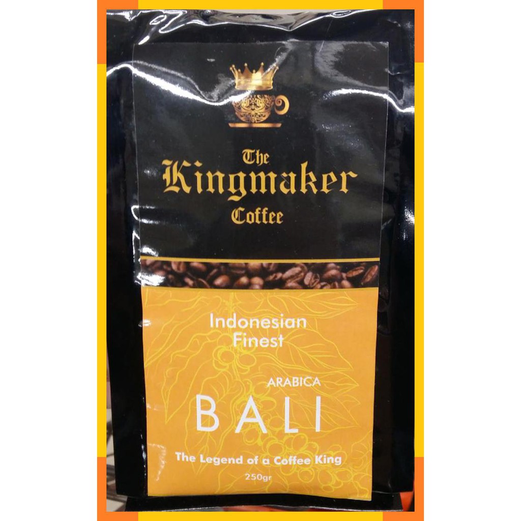 

King maker coffee | Indonesian finest | Arabica bali | 250 gram