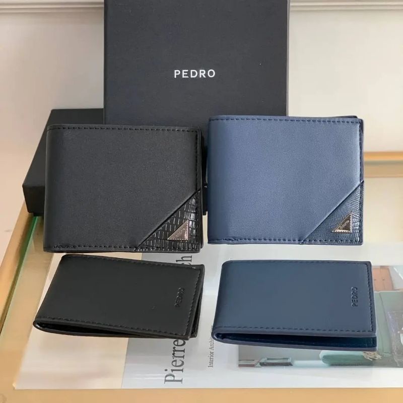 PDRO Men Leather Bi-Fold with Insert