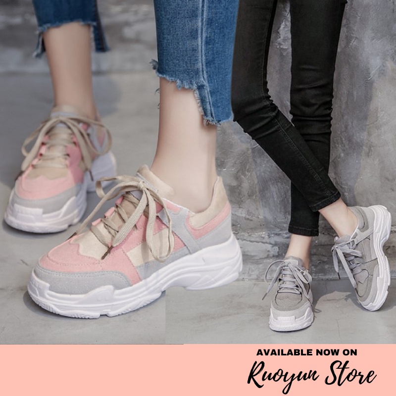 RYX - Pastel Daytime Sepatu Sneakers Wanita Fashion Casual - Ori Import