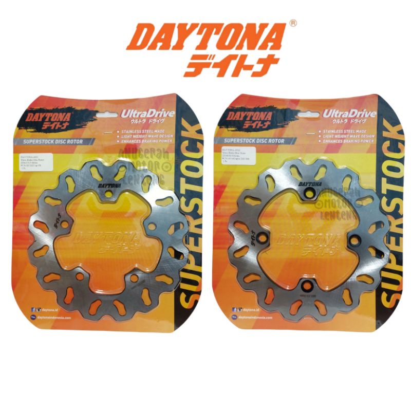 Disk Brake Piringan Cakram Depan Belakang Daytona Honda PCX 160