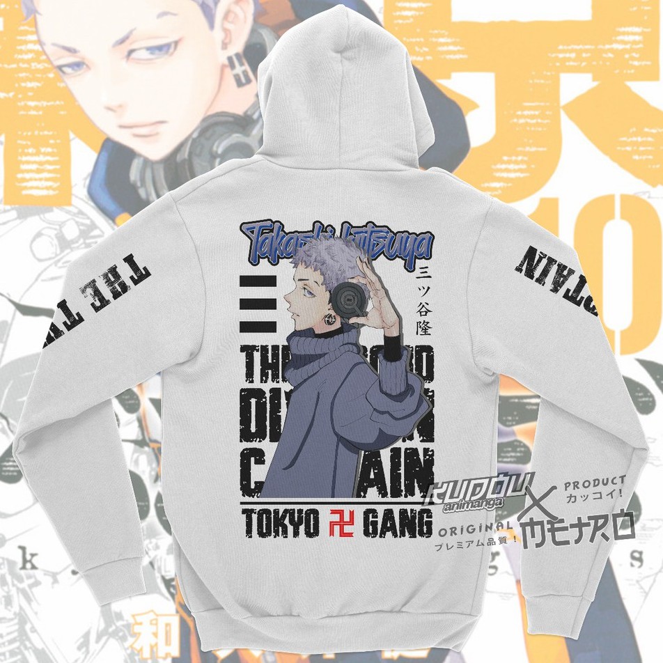 Jaket Takashi Mitsuya Black Tokyo Manji Anime Manga Tokyo Revengers Unisex